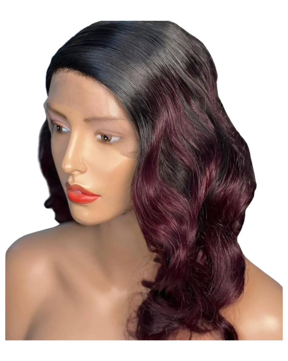Image of Wavy Mixed Coloured Hair Extension