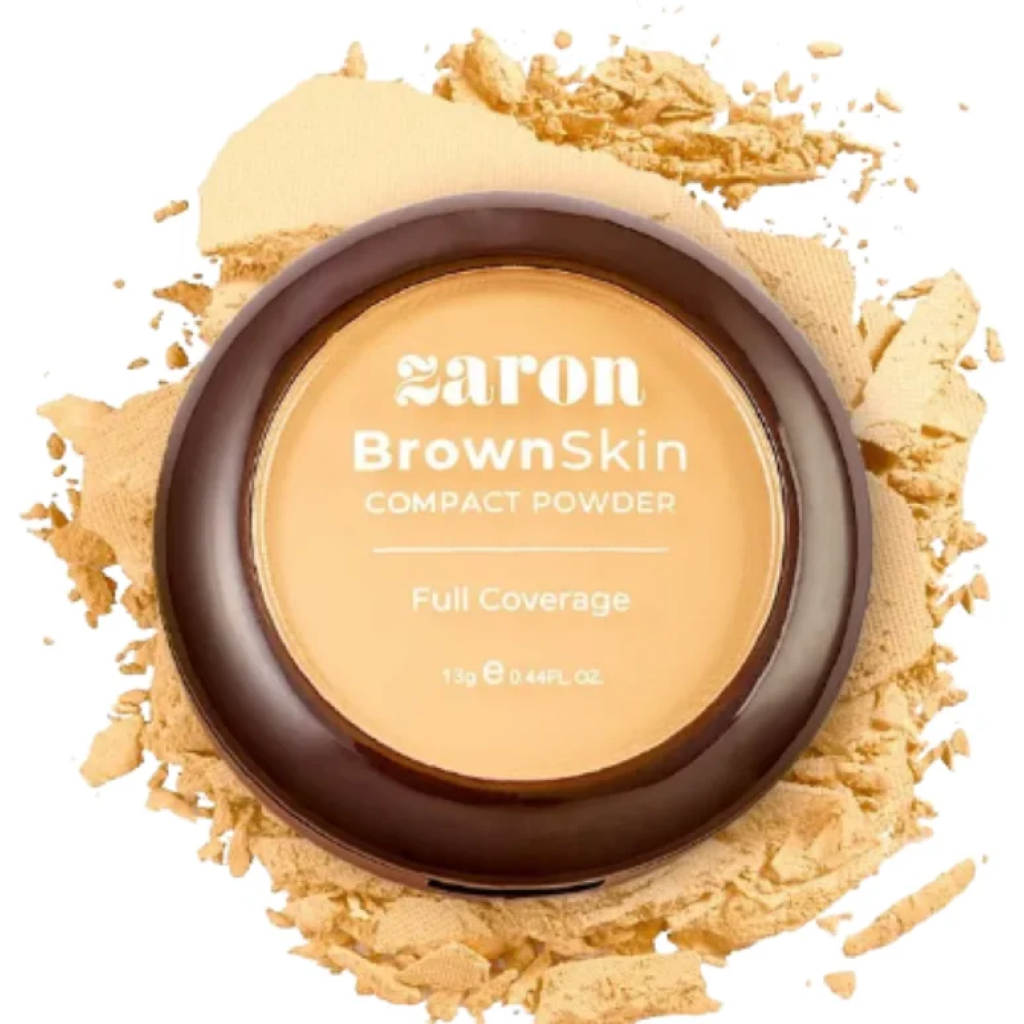 Zaron BrownSkin Full Coverage Compact Powder6