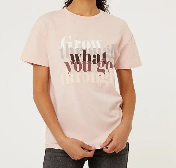 Image For Tickled Pink Grow Through T-Shirt