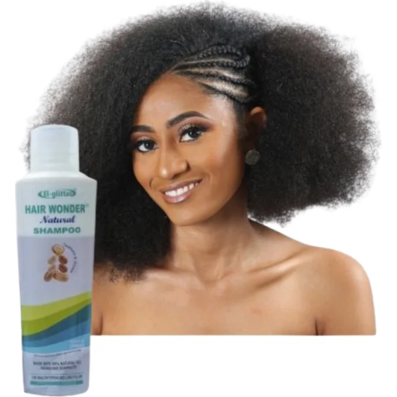 El Glittas Hair Wonder Natural Shampoo - Treatment & Growth for Healthy, Strong Hair1