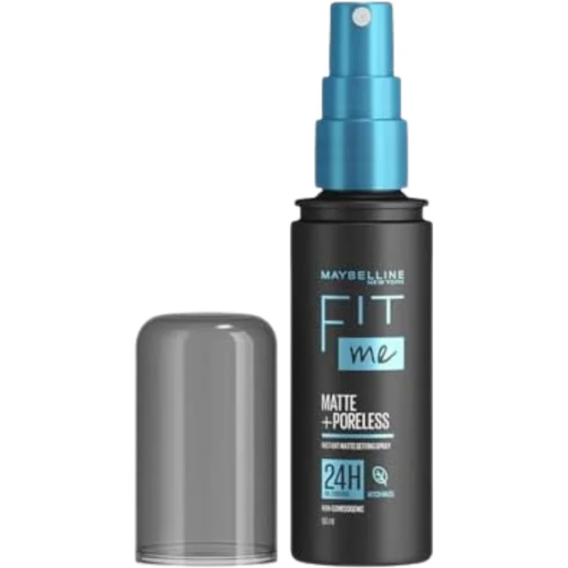 Maybelline Fit Me Matte + Poreless 24H Setting Spray - Long-Lasting Shine Control (100ml)1