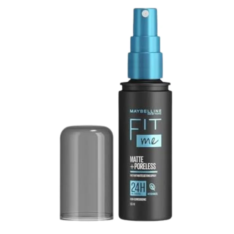 Maybelline Fit Me Matte + Poreless 24H Setting Spray - Long-Lasting Shine Control (100ml)1