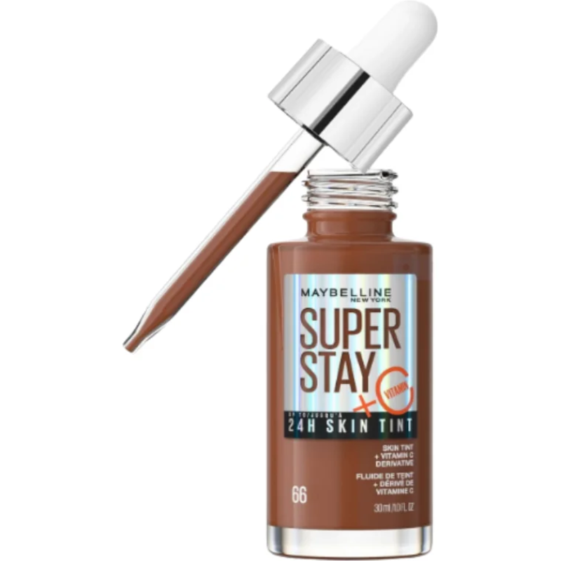 Maybelline New York Super Stay 24H Skin Tint + Vitamin C - Lightweight & Radiant Coverage (Multi-Shade)2