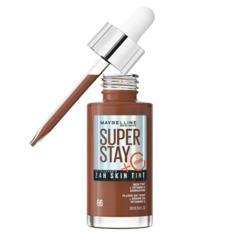 Maybelline New York Super Stay 24H Skin Tint + Vitamin C - Lightweight & Radiant Coverage (Multi-Shade)2