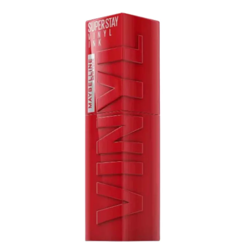 Maybelline Super Stay Vinyl Ink Liquid Lipstick - Fierce Red Shades, 16HR Wear (50 Wicked & 55 Royal)1