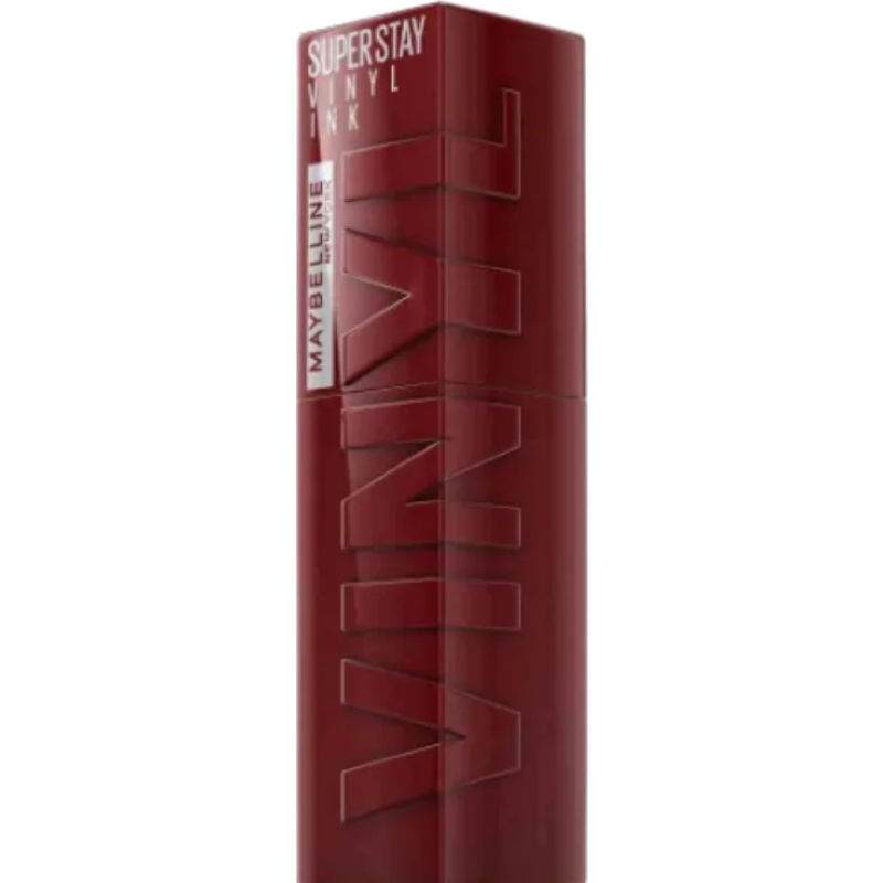 Maybelline Super Stay Vinyl Ink Liquid Lipstick - Fierce Red Shades, 16HR Wear (50 Wicked & 55 Royal)2