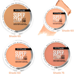 Maybelline New York Super Stay 24H Hybrid Powder-Foundation (Shade 75) - Matte & Weightless