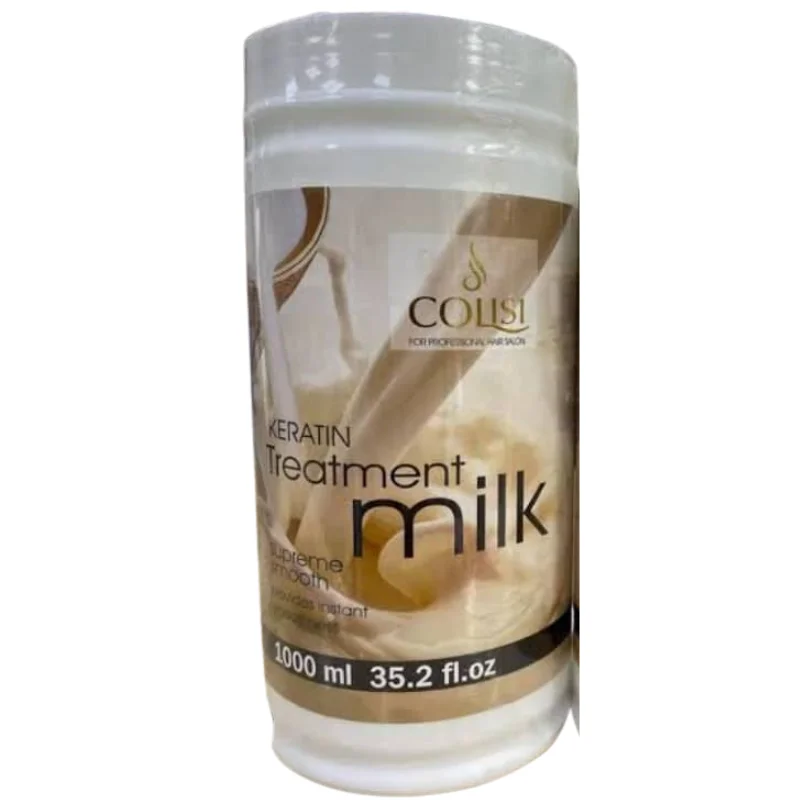 Premium Hair Treatment Set for Revamping Curl Hair - Silicon Mix, Keratin Mask, Argan Oil & Colist Milk3
