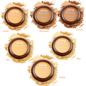Zaron BrownSkin Full Coverage Compact Powder