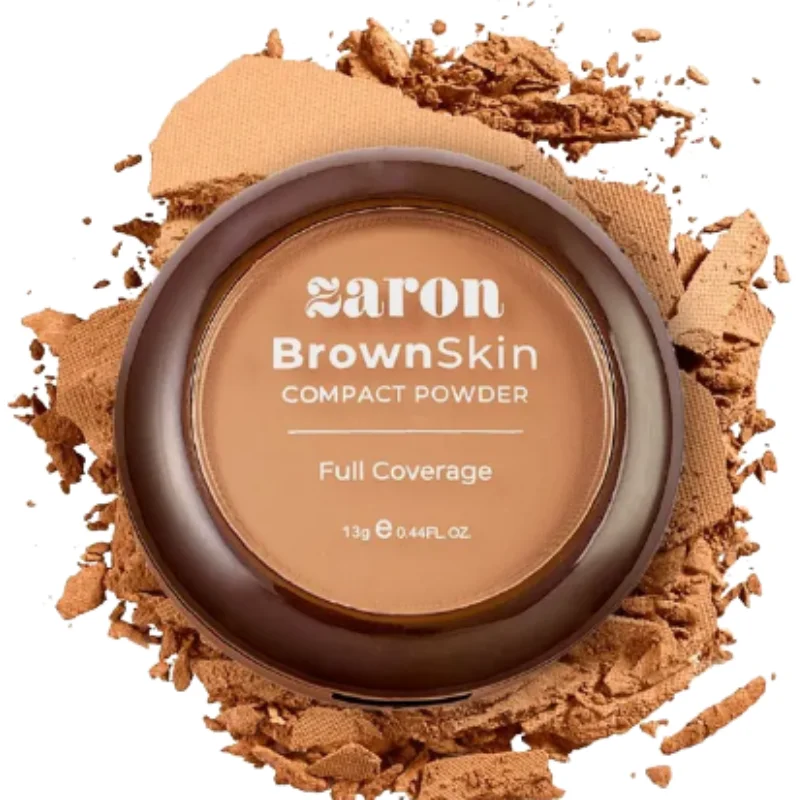 Zaron BrownSkin Full Coverage Compact Powder3