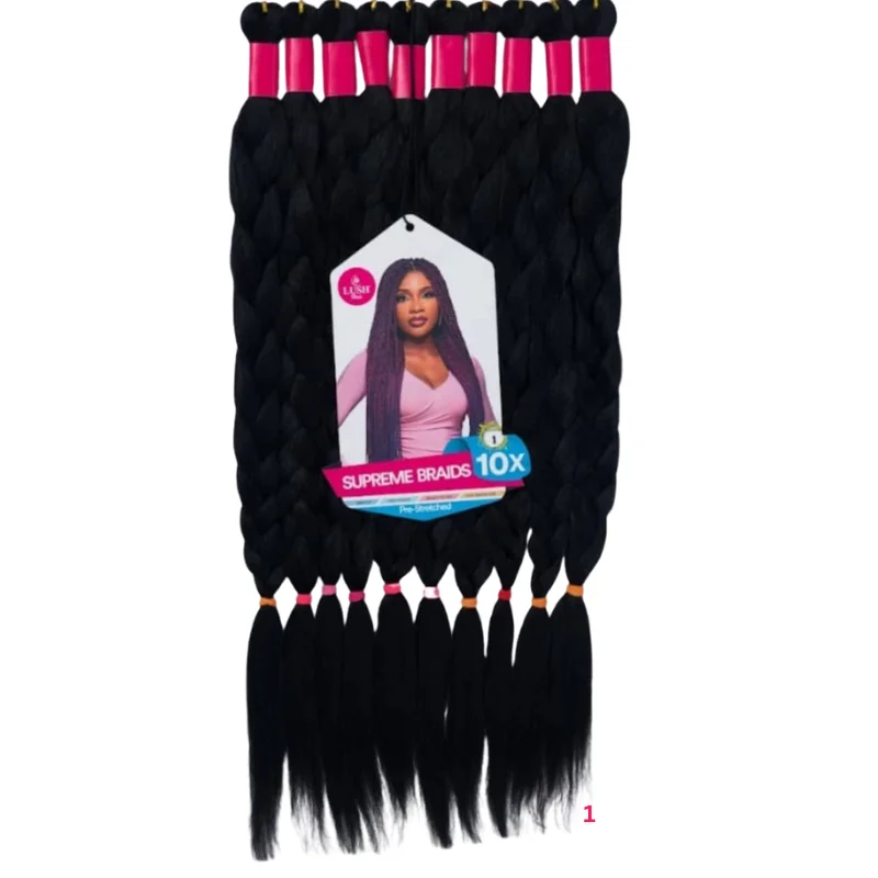 Lush Supreme Braids 10X Pre-Stretched – Multi-Shade Collection4