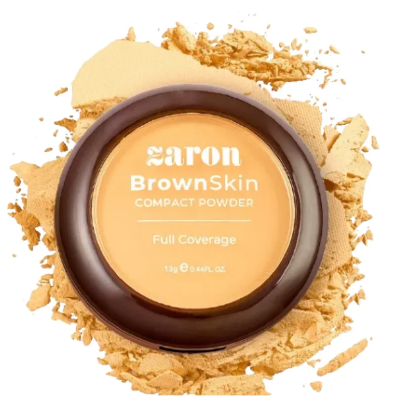 Zaron BrownSkin Full Coverage Compact Powder4