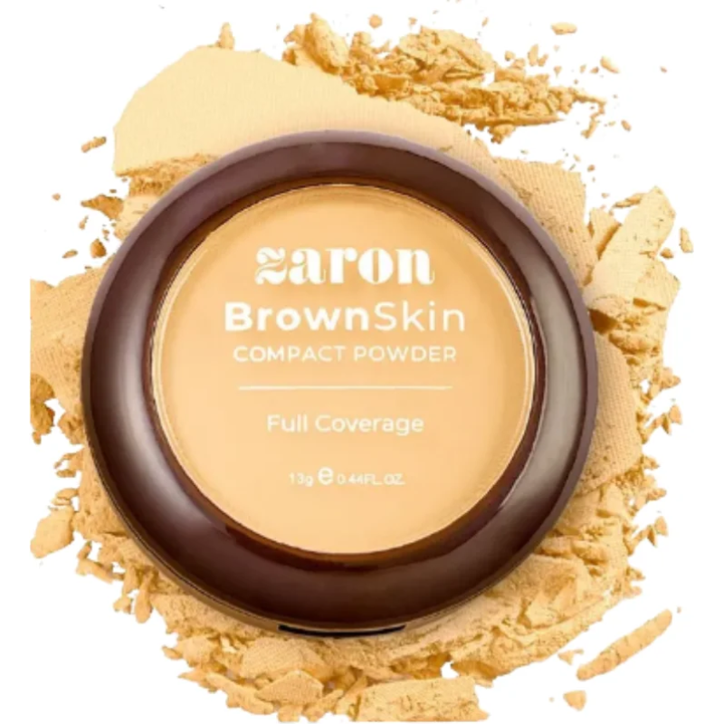 Zaron BrownSkin Full Coverage Compact Powder5