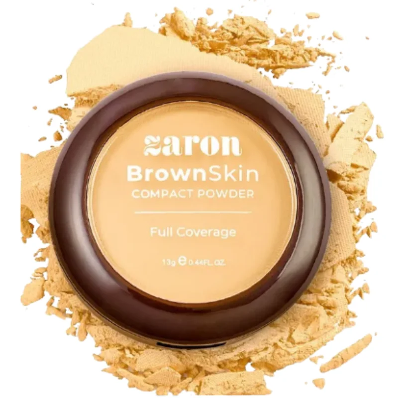 Zaron BrownSkin Full Coverage Compact Powder5