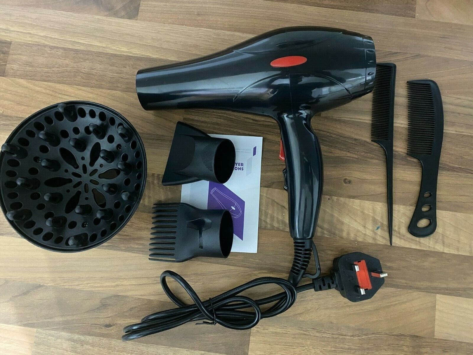 Professional Style Hair Dryer Nozzle Concentrator Blower Pro Salon Heat - Image 3