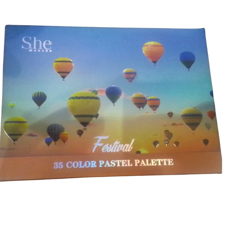 S.he Makeup Festival 35 Color Pastel Palette - Eyeshadow 1