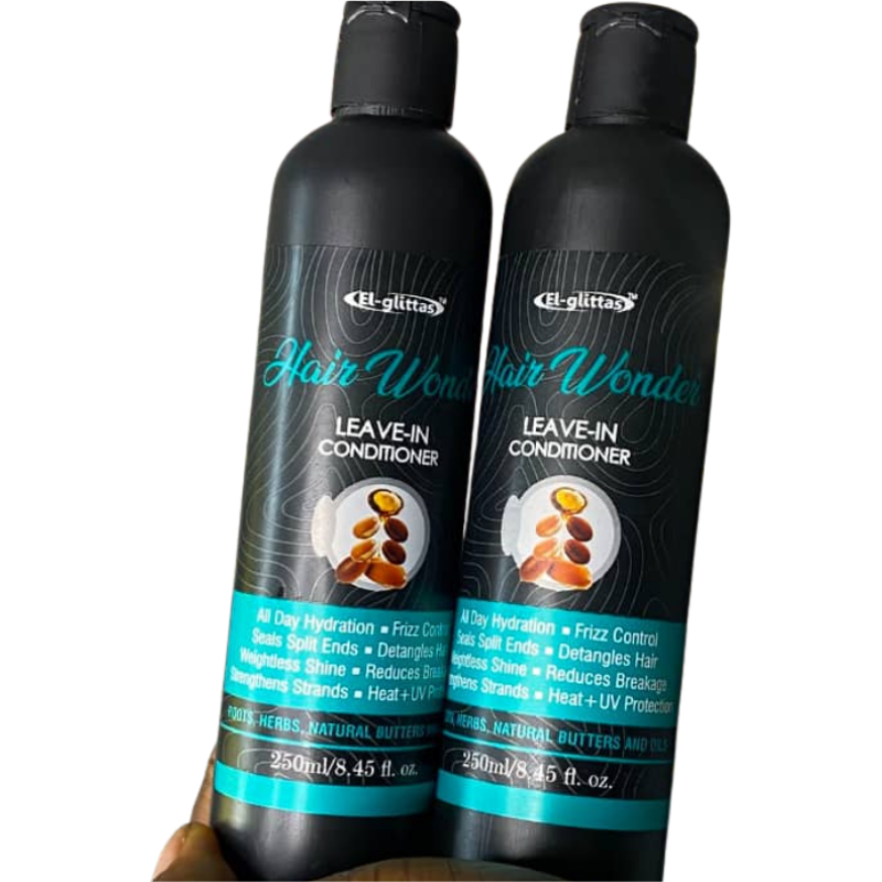 El Glittas Hair Wonder Leave-In Conditioner - All-Day Hydration & Frizz Control1