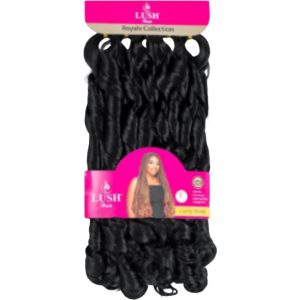 LUSH Hair Royale Collection Curly Braids - Black