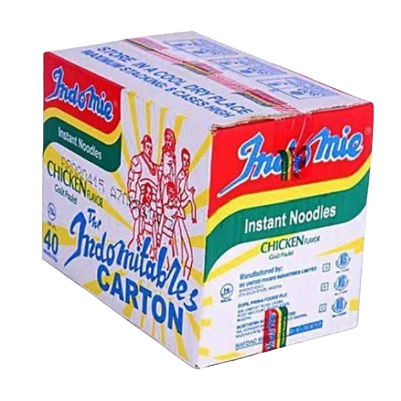 Indomie Instant Noodles - Chicken Flavor (Carton of 40 Packs)1