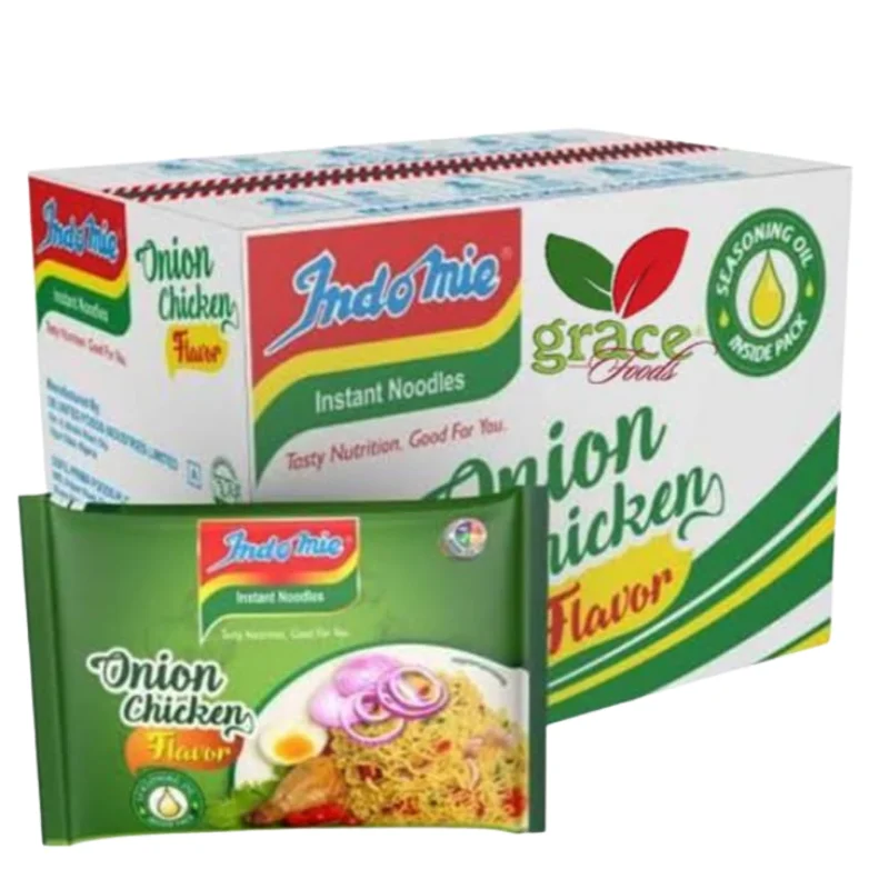 Indomie Instant Noodles - Onion & Chicken Flavor (Carton of 40 Packs)2