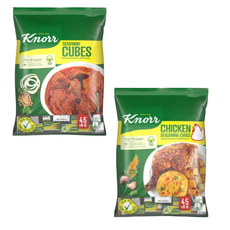 Knorr Seasoning Cubes - Assorted Pack (Chicken & Beef Flavors)