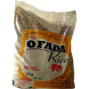 Ofada Rice - Natural, Unpolished & Stone-Free (2kg)
