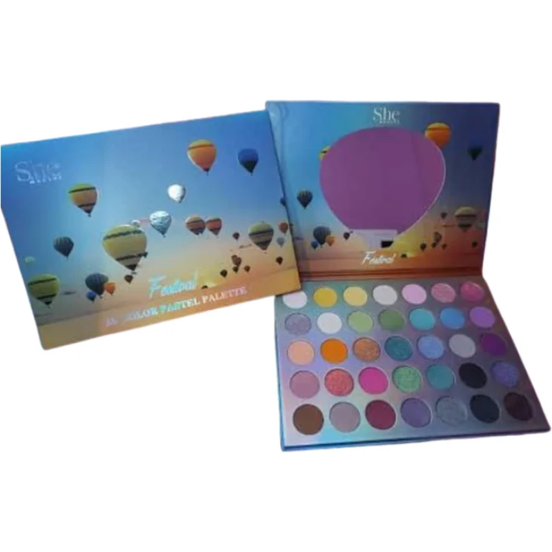 S.he Makeup Festival 35 Color Pastel Palette - Eyeshadow 2