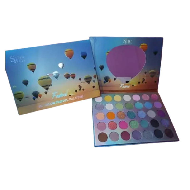 S.he Makeup Festival 35 Color Pastel Palette - Eyeshadow 2