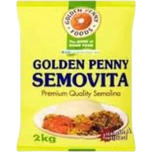 Golden Penny Semovita - Premium Quality Semolina (2kg)