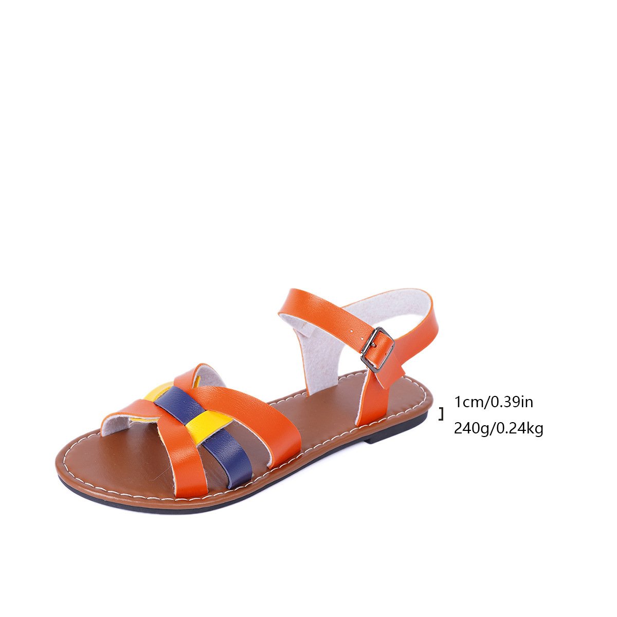 European And American Women's Sandals With Buckle - Image 3