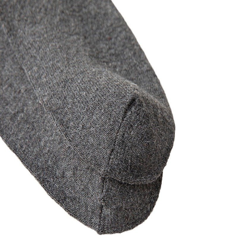 Wool Lined Socks With Flat Dotted Lines - Image 3