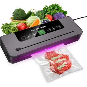Automatic Vacuum Sealer Machine - Food Saver for Freshness & Storage