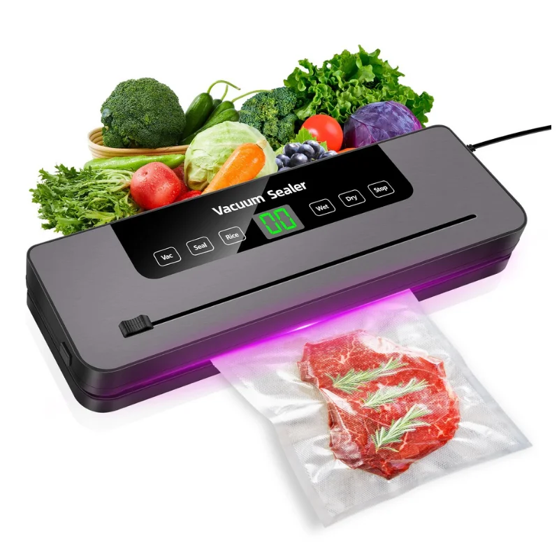 Automatic Vacuum Sealer Machine - Food Saver for Freshness & Storage
