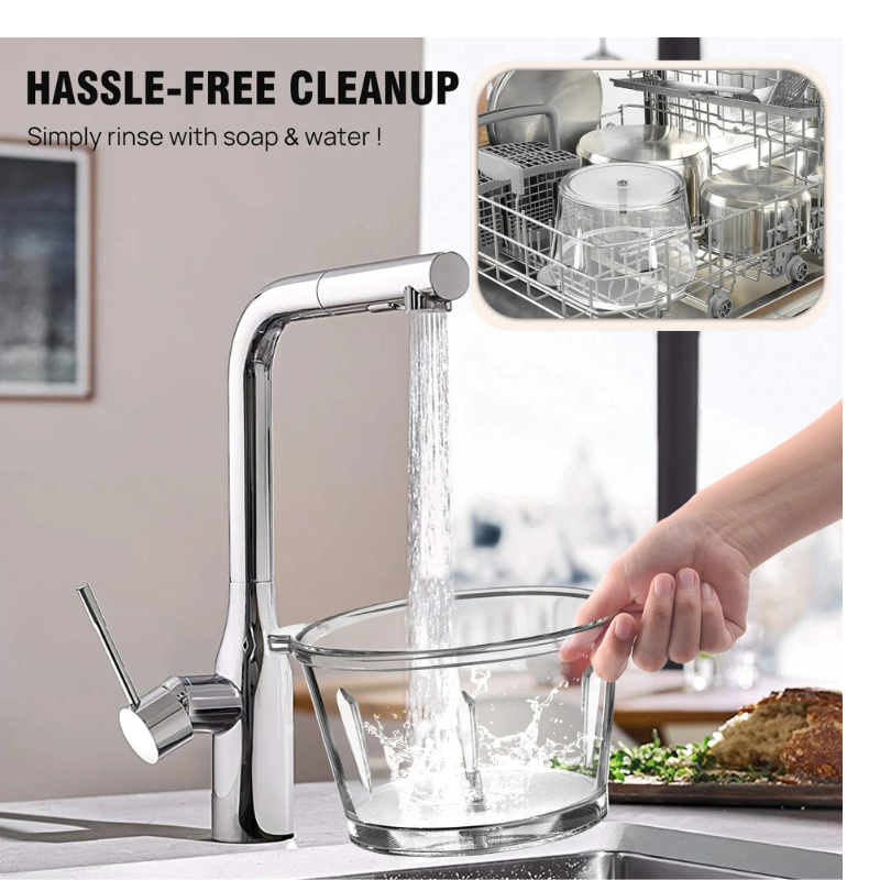 Electric Food Chopper - 2L Glass Bowl & 300W Power2