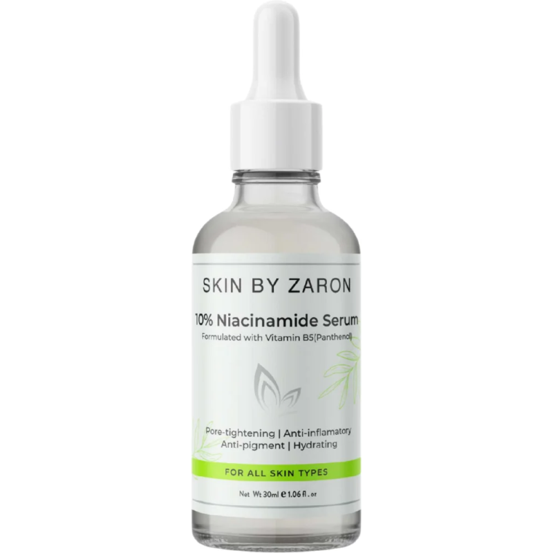 Zaron 10% Niacinamide Serum: Pore-Tightening & Anti-Inflammatory with Vitamin B5