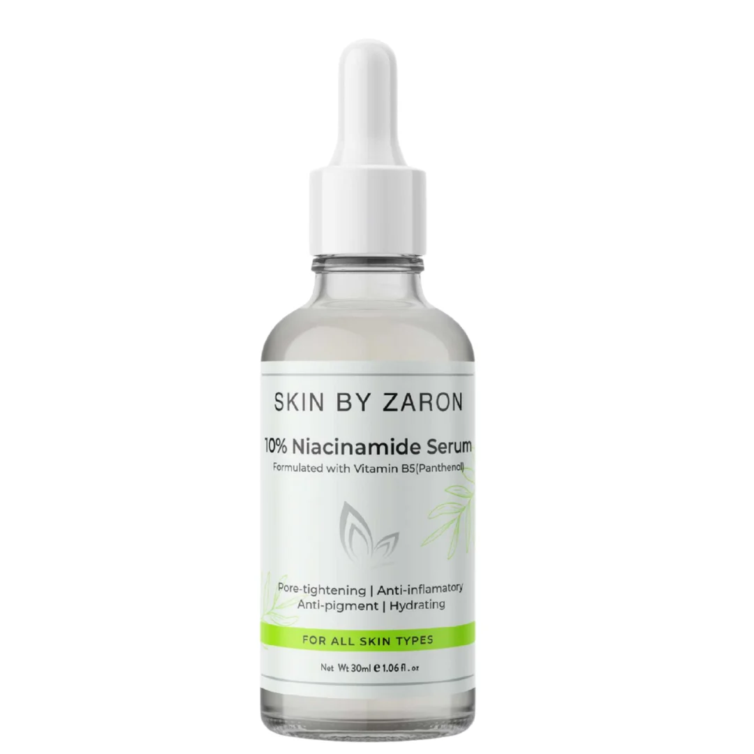 Zaron 10% Niacinamide Serum: Pore-Tightening & Anti-Inflammatory with Vitamin B5