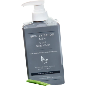 Zaron Men 5-in-1 Body Wash: Face, Hair, Beard, Body & Moisture