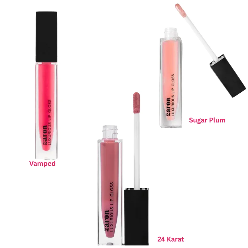 Zaron Luxurious Lip Gloss – Vibrant Shine & Hydration