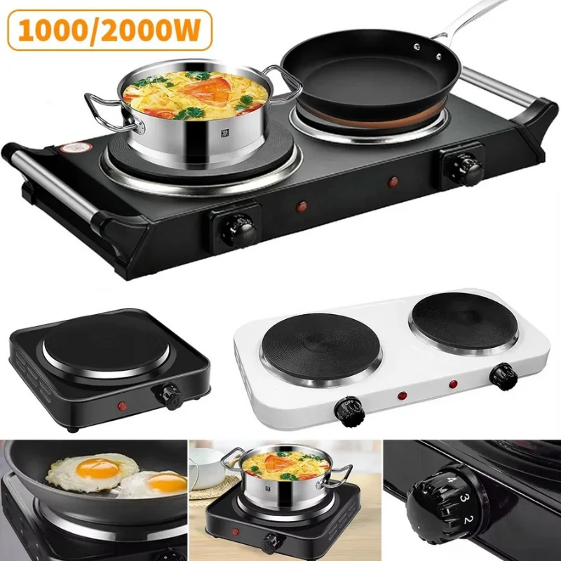 Electric Hot Plate - Portable & Adjustable Temperature6