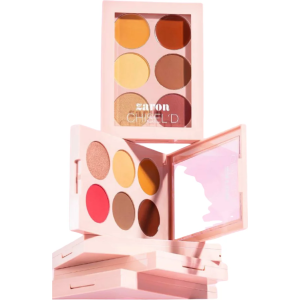 Zaron Chisel'd Eyeshadow Palette: 8-Color Matte & Shimmer Palette