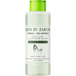 kin By Zaron Herbal + Oil Infused Micellar Cleansing Water: Refreshing & Purifying