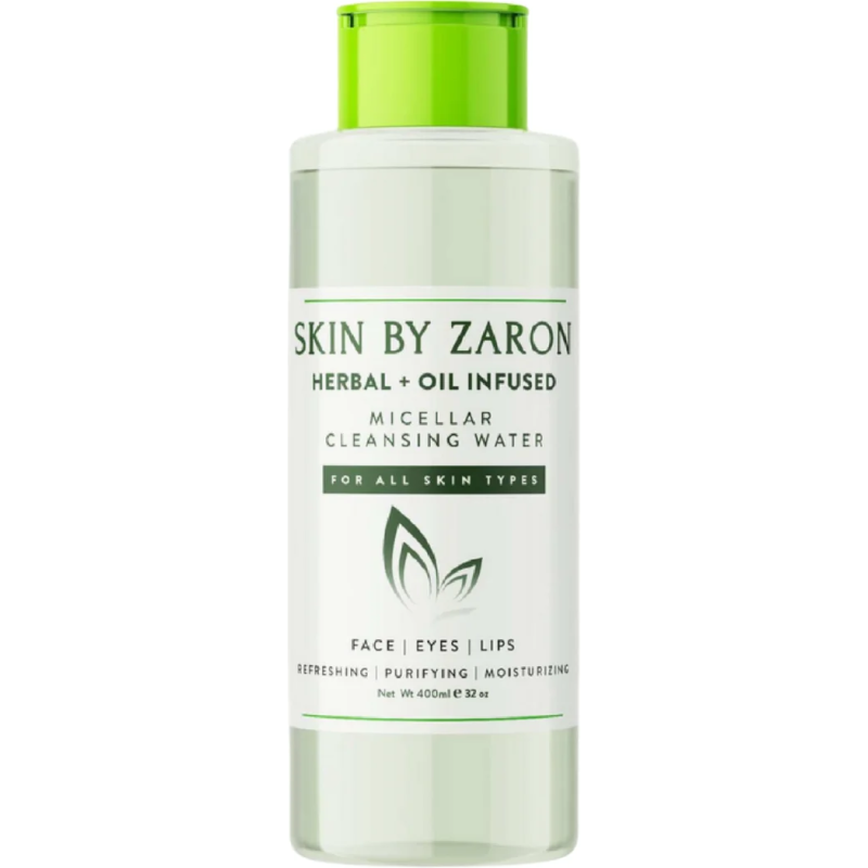 kin By Zaron Herbal + Oil Infused Micellar Cleansing Water: Refreshing & Purifying