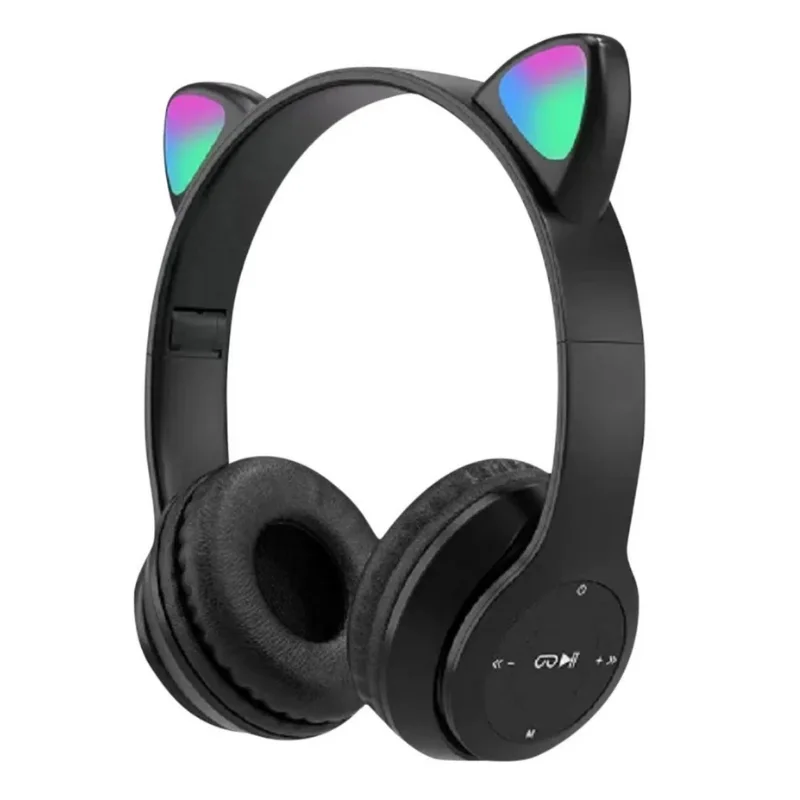 Luminous Cat Ear Headphones - Bluetooth Wireless & LED Lighting1
