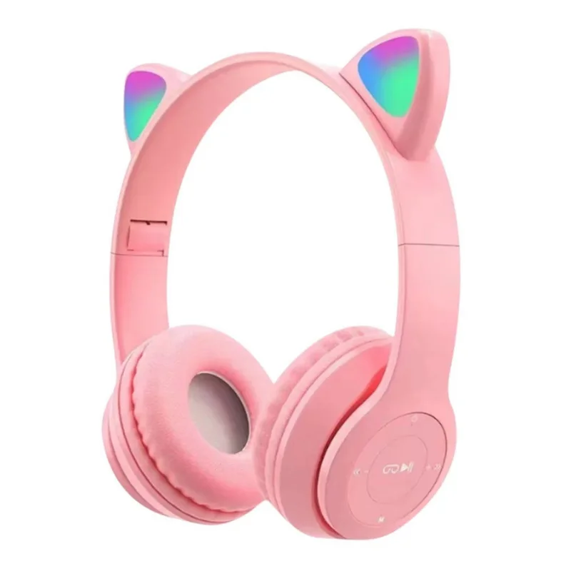 Luminous Cat Ear Headphones - Bluetooth Wireless & LED Lighting2