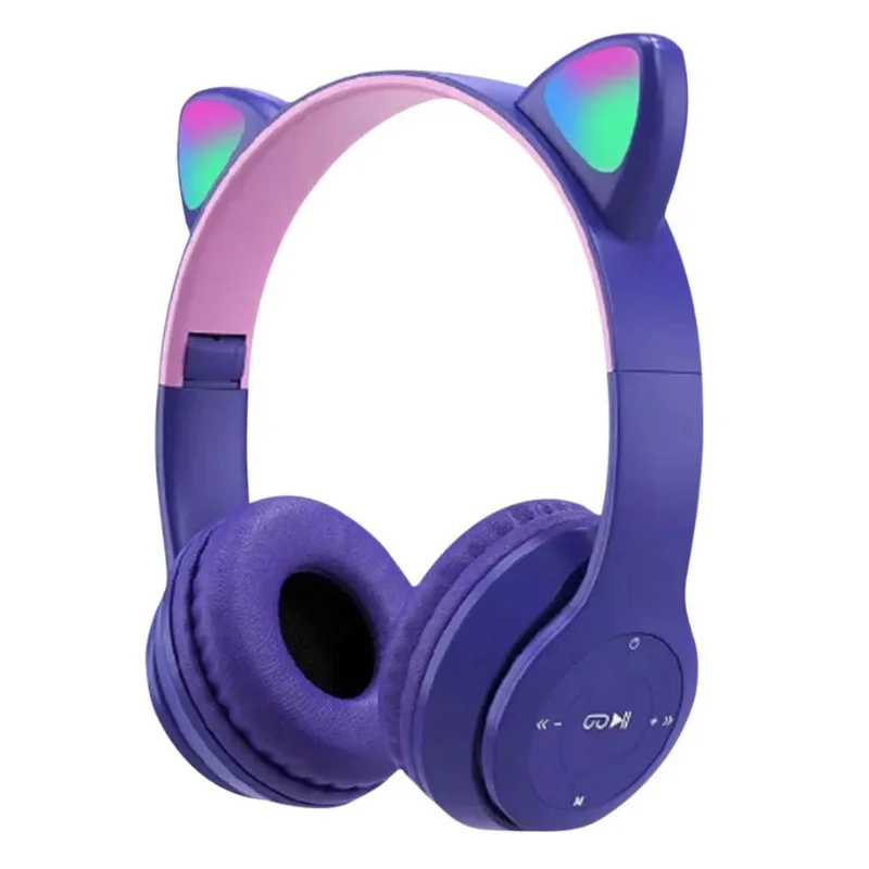 Luminous Cat Ear Headphones - Bluetooth Wireless & LED Lighting3