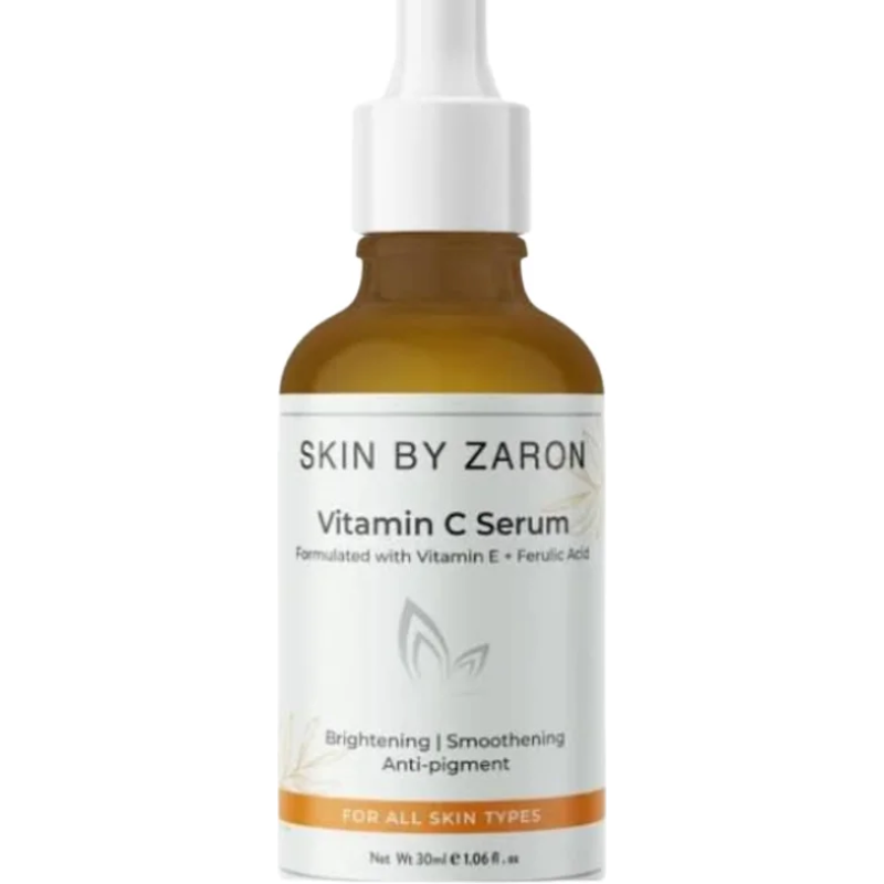 Skin By Zaron Vitamin C Serum: Brightening & Anti-Pigment Formula with Vitamin E & Ferulic Acid2