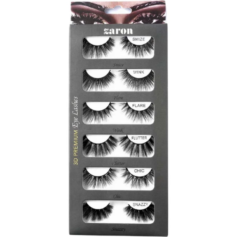 Zaron 3D Premium Eye Lashes Pack