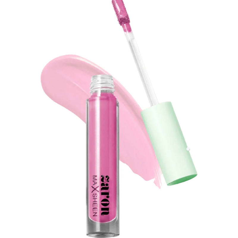 Zaron Max Sheen Lip Gloss - High-Shine Glossy Pink