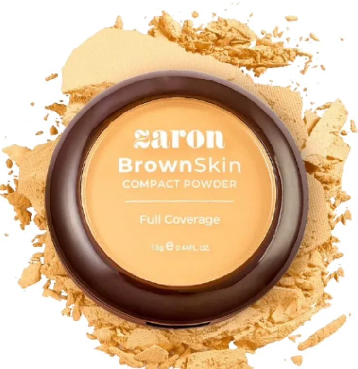 Zaron BrownSkin Full Coverage Compact Powder4