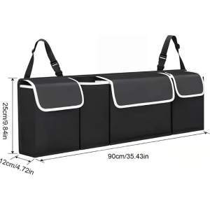 Car Trunk Organizer - Hanging Multi-Pocket Backseat Storage
